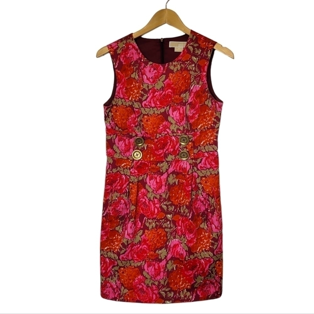 Micheal Kors Floral Lined Dress